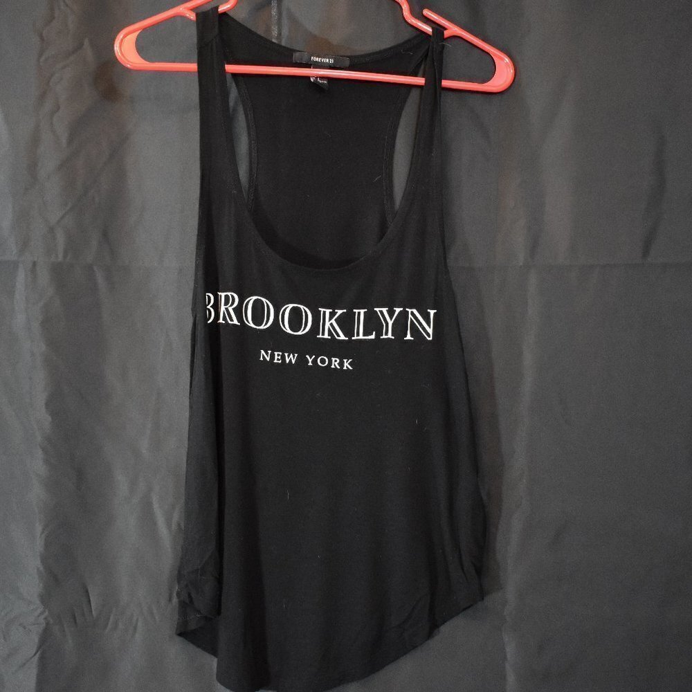 Forever 21 Brooklyn Tank Top Size Small